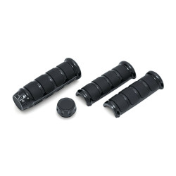 PartzBiz HD KA6781 - Kuryakyn 6781 ISO Handlebars Grips Black Harley w/ Heated Grips FLHT/R 08-20 PartzBiz HD KA6781 - Kuryakyn 6781 ISO Handlebars Grips Black Harley w/ Heated Grips FLHT/R 08-20