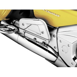PartzBiz HD KA7015 - Kuryakyn 7015 Chrome Passenger Floorboard Covers 01-17 Honda GL1800 Gold Wing Foot Rest Mount Bezel Trim Accent Panel Applique Accessory 495509 16210470 1621-0470 PartzBiz HD KA7015 - Kuryakyn 7015 Chrome Passenger Floorboard Covers 01-17 Honda GL1800 Gold Wing Foot Rest Mount Bezel Trim Accent Panel Applique Accessory 495509 16210470 1621-0470