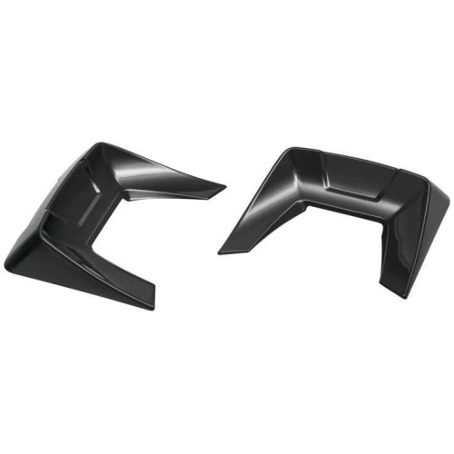 PartzBiz HD: 4412858-Kuryakyn 7067 Gloss Black Speedform สปอยเลอร์ฝากระเป๋า Harley-Davidson FLH 485128 485-128