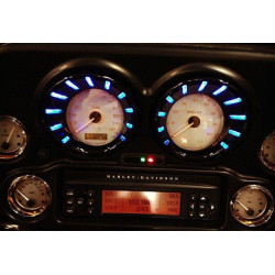 PartzBiz HD KA7288 - Purchase Kuryakyn Black Led Speedo-Tach Bezels From Your Aftermarket Superstore Eastern Performance Cycles PartzBiz HD KA7288 - Purchase Kuryakyn Black Led Speedo-Tach Bezels From Your Aftermarket Superstore Eastern Performance Cycles
