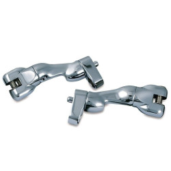 PartzBiz HD KA7504 - Kuryakyn 7504 Chrome Adjustable Passenger Peg Mounts Harley & Indian 93-Up PartzBiz HD KA7504 - Kuryakyn 7504 Chrome Adjustable Passenger Peg Mounts Harley & Indian 93-Up