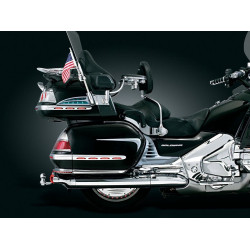 PartzBiz HD KA7506 - Kuryakyn 7506 Chrome Passenger Floorboard Side Covers Honda Goldwing F6B PartzBiz HD KA7506 - Kuryakyn 7506 Chrome Passenger Floorboard Side Covers Honda Goldwing F6B