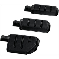 PartzBiz HD KA7560 - Kuryakyn 7560 Gloss Black Trident Small ISO-Pegs w/ Male Mount Adapters for Harley PartzBiz HD KA7560 - Kuryakyn 7560 Gloss Black Trident Small ISO-Pegs w/ Male Mount Adapters for Harley