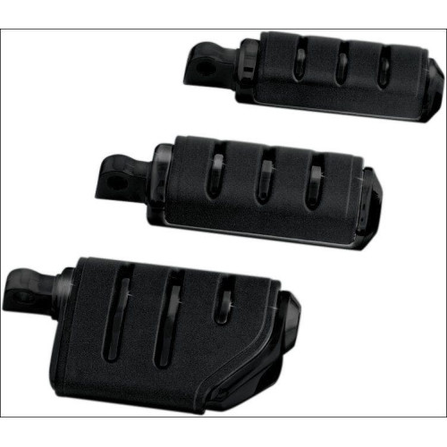 PartzBiz HD: 4412846-Kuryakyn 7560 Gloss Black Trident Small ISO-Pegs w/ Male Mount Adapters for Harley PartzBiz HD: 4412846-Kuryakyn 7560 Gloss Black Trident Small ISO-Pegs w/ Male Mount Adapters for Harley