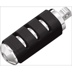 PartzBiz HD KA7591 - Kuryakyn 7591 Chrome Trident Large ISO-Pegs with Male Mount Adapters for Harley PartzBiz HD KA7591 - Kuryakyn 7591 Chrome Trident Large ISO-Pegs with Male Mount Adapters for Harley