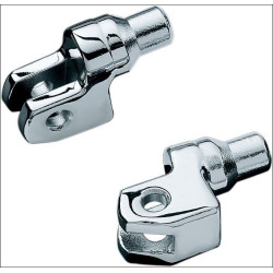 PartzBiz HD KA8810 - Kuryakyn 8810 Chrome Tapered Peg Adapters for Yamaha PartzBiz HD KA8810 - Kuryakyn 8810 Chrome Tapered Peg Adapters for Yamaha