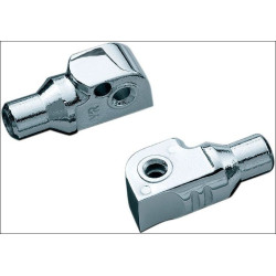 PartzBiz HD KA8811 - Kuryakyn 8811 Chrome Tapered Peg Adapters for Yamaha PartzBiz HD KA8811 - Kuryakyn 8811 Chrome Tapered Peg Adapters for Yamaha