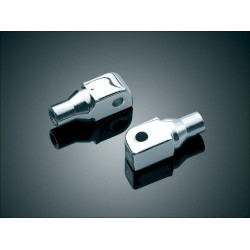 PartzBiz HD KA8812 - Kuryakyn 8812 Chrome Tapered Peg Adapters for Yamaha PartzBiz HD KA8812 - Kuryakyn 8812 Chrome Tapered Peg Adapters for Yamaha