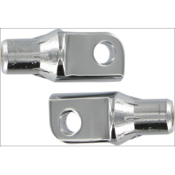 PartzBiz HD KA8822 - Kuryakyn 8822 Chrome Tapered Peg Adapters for Suzuki PartzBiz HD KA8822 - Kuryakyn 8822 Chrome Tapered Peg Adapters for Suzuki