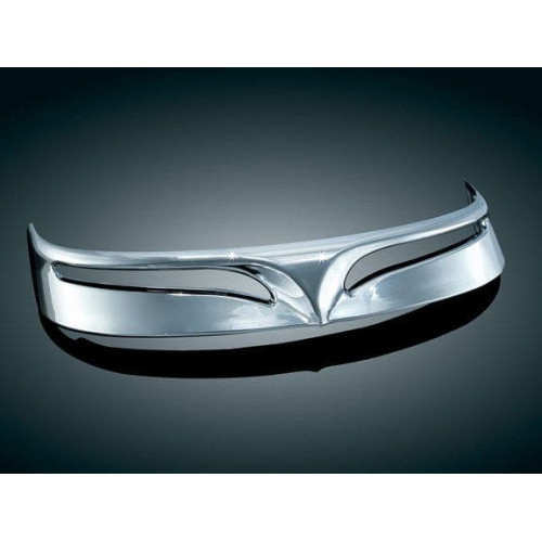 PartzBiz HD: 4412778-Kuryakyn 9013 Chrome Front Fender Tip ชั้นนำ Harley Fat Boy FLSTF 90-17 PartzBiz HD: 4412778-Kuryakyn 9013 Chrome Front Fender Tip ชั้นนำ Harley Fat Boy FLSTF 90-17