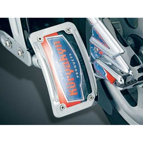 PartzBiz HD: 4412789-Kuryakyn 9251 Chrome Lighted Curved Vertical Side Mount (ea) Harley & Metric PartzBiz HD: 4412789-Kuryakyn 9251 Chrome Lighted Curved Vertical Side Mount (ea) Harley & Metric