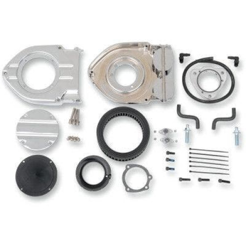 PartzBiz HD: 4412731-Kuryakyn 9970 Chrome Hypercharger ชุดกรองอากาศ Harley Twin Cam 08-16 PartzBiz HD: 4412731-Kuryakyn 9970 Chrome Hypercharger ชุดกรองอากาศ Harley Twin Cam 08-16