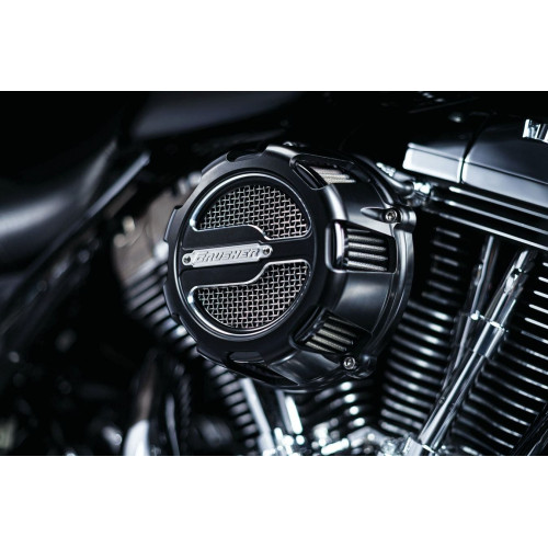 PartzBiz HD: 4412701-Kuryakyn Black Crusher Maverick Stage 1 Air Cleaner Harley Evo Big Twin 93-99 | 9891 PartzBiz HD: 4412701-Kuryakyn Black Crusher Maverick Stage 1 Air Cleaner Harley Evo Big Twin 93-99 | 9891
