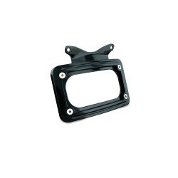 PartzBiz HD KA3147 - Kuryakyn 3147 Black Curved License Plate Frame for '10-'18 FLHX/FLTRX PartzBiz HD KA3147 - Kuryakyn 3147 Black Curved License Plate Frame for '10-'18 FLHX/FLTRX