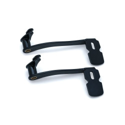 PartzBiz HD KA9673 - มือเบรก Kuryakyn Black Extended สำหรับ Harley Touring Models 14-16 พร้อมตัวล่าง | 9673 PartzBiz HD KA9673 - มือเบรก Kuryakyn Black Extended สำหรับ Harley Touring Models 14-16 พร้อมตัวล่าง | 9673