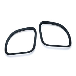 PartzBiz HD KA7386 - Kuryakyn Black Tri Line Speaker Grill Accents for Harley Road Glide FLTR 15-16 | 7386 PartzBiz HD KA7386 - Kuryakyn Black Tri Line Speaker Grill Accents for Harley Road Glide FLTR 15-16 | 7386