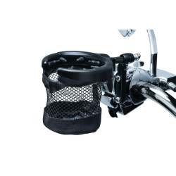PartzBiz HD KA1738 - Kuryakyn Black Universal Perch Drink Holder with Basket Harley or Metric 1738 PartzBiz HD KA1738 - Kuryakyn Black Universal Perch Drink Holder with Basket Harley or Metric 1738