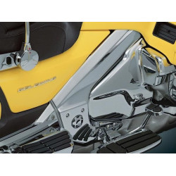 PartzBiz HD KA3911 - Kuryakyn 3911 Boomerang Frame Covers with Scuff Protectors Honda Goldwing 01-17 PartzBiz HD KA3911 - Kuryakyn 3911 Boomerang Frame Covers with Scuff Protectors Honda Goldwing 01-17