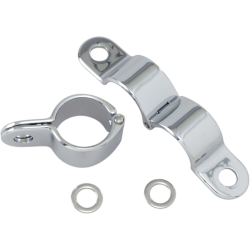 PartzBiz HD KA1001 - Kuryakyn 1001 Chrome 1-1/2" Magnum Quick Clamps Pair Harley & Metric