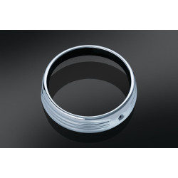 PartzBiz HD KA6915 - Kuryakyn Chrome 7" Headlight Headlamp Trim Ring Bezel for Harley FLH/T 14-17 | 6915 PartzBiz HD KA6915 - Kuryakyn Chrome 7" Headlight Headlamp Trim Ring Bezel for Harley FLH/T 14-17 | 6915