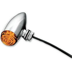 PartzBiz HD KA2500 - Kuryakyn Chrome Amber L.E.D. Mini Bullet Lights | 2500 PartzBiz HD KA2500 - Kuryakyn Chrome Amber L.E.D. Mini Bullet Lights | 2500