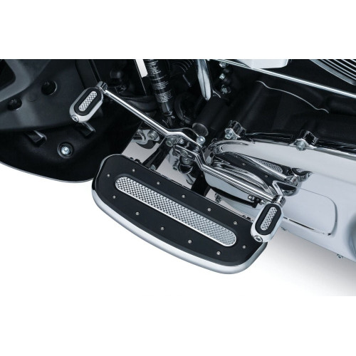 PartzBiz HD: 4412559-Kuryakyn Chrome Driver Front Heavy Industry Floorboards Boards Harley FLH FLST FLD 7041 PartzBiz HD: 4412559-Kuryakyn Chrome Driver Front Heavy Industry Floorboards Boards Harley FLH FLST FLD 7041