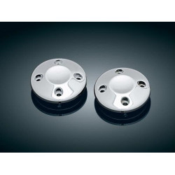 PartzBiz HD KA6243 - Kuryakyn Chrome End Caps (Pair) | 6243 PartzBiz HD KA6243 - Kuryakyn Chrome End Caps (Pair) | 6243