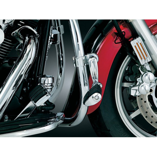 PartzBiz HD: 4412485-Kuryakyn Chrome Longhorn Offset Dually Highway ISO Pegs 1-1/4" Engine Guard Bars | 4575 PartzBiz HD: 4412485-Kuryakyn Chrome Longhorn Offset Dually Highway ISO Pegs 1-1/4" Engine Guard Bars | 4575
