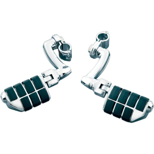 PartzBiz HD: 4412486-Kuryakyn Chrome Longhorn Offset Dually Highway ISO Pegs 1" Engine Guard Bars | 7980 PartzBiz HD: 4412486-Kuryakyn Chrome Longhorn Offset Dually Highway ISO Pegs 1" Engine Guard Bars | 7980