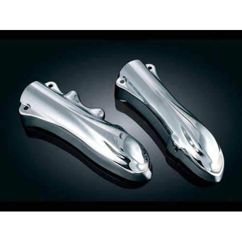 PartzBiz HD: 4412487-ฝาครอบขาท่อนล่าง Kuryakyn Chrome สำหรับรุ่น FLST 08-up | 8634