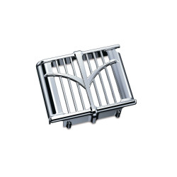 PartzBiz HD KA5640 - Kuryakyn 5640 Chrome Oil Cooler Cover Indian '14-'18 Models (except Scout Models) PartzBiz HD KA5640 - Kuryakyn 5640 Chrome Oil Cooler Cover Indian '14-'18 Models (except Scout Models)