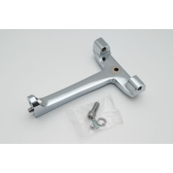 PartzBiz HD KA4569 - Kuryakyn Chrome Standard Length Passenger Board T Bracket Mount Harley FLH (EA) | 4569 PartzBiz HD KA4569 - Kuryakyn Chrome Standard Length Passenger Board T Bracket Mount Harley FLH (EA) | 4569