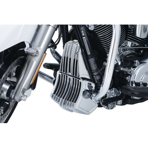 PartzBiz HD: 4412440-Kuryakyn Chrome Precision Oil Cooler Accent Cover Harley Milwaukee M8 2017 6417 2017-2019 Harley-Davidson Electra Glides; Road Glides; Road Kings; Street Glides & Trikes (Water Cooled) with Milwaukee-Eight Engines PartzBiz HD: 4412440-Kuryakyn Chrome Precision Oil Cooler Accent Cover Harley Milwaukee M8 2017 6417 2017-2019 Harley-Davidson Electra Glides; Road Glides; Road Kings; Street Glides & Trikes (Water Cooled) with Milwaukee-Eight Engines