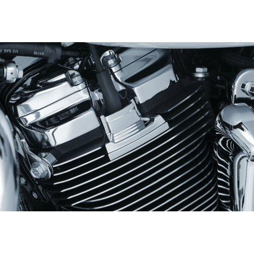 PartzBiz HD: 4412443-Kuryakyn Chrome Precision Spark Plug Covers for Harley Milwaukee M8 2017 (PR) 7185 PartzBiz HD: 4412443-Kuryakyn Chrome Precision Spark Plug Covers for Harley Milwaukee M8 2017 (PR) 7185