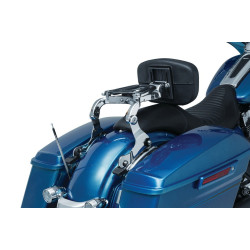 PartzBiz HD KA7093 - Kuryakyn Chrome Quick Release Mount สำหรับพนักพิงอเนกประสงค์ Harley 14-18 PartzBiz HD KA7093 - Kuryakyn Chrome Quick Release Mount สำหรับพนักพิงอเนกประสงค์ Harley 14-18