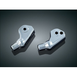 PartzBiz HD KA8806 - Kuryakyn Chrome Rear Tapered Peg Adapters for Honda Goldwing PartzBiz HD KA8806 - Kuryakyn Chrome Rear Tapered Peg Adapters for Honda Goldwing