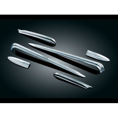 PartzBiz HD: 4412435-Kuryakyn 8645 ฝาครอบข้างโครเมียม & เน้นกระเป๋าข้าง (6 ชิ้น) 93-08 Harley FLH/T PartzBiz HD: 4412435-Kuryakyn 8645 ฝาครอบข้างโครเมียม & เน้นกระเป๋าข้าง (6 ชิ้น) 93-08 Harley FLH/T
