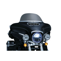 PartzBiz HD KA1387 - Kuryakyn 1387 Chrome Smooth Windshield Trim Harley FLHT FLHX H-D Trikes 14-Up PartzBiz HD KA1387 - Kuryakyn 1387 Chrome Smooth Windshield Trim Harley FLHT FLHX H-D Trikes 14-Up