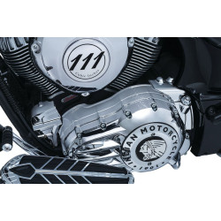 PartzBiz HD KA5642 - Kuryakyn Chrome Starter End Cover for Indian Models 14-17 Excluding Scout PartzBiz HD KA5642 - Kuryakyn Chrome Starter End Cover for Indian Models 14-17 Excluding Scout