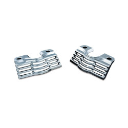 PartzBiz HD KA7260 - Kuryakyn Chrome Stepped Spark Plug Head Bolt Covers for Harley Touring | 7260 PartzBiz HD KA7260 - Kuryakyn Chrome Stepped Spark Plug Head Bolt Covers for Harley Touring | 7260