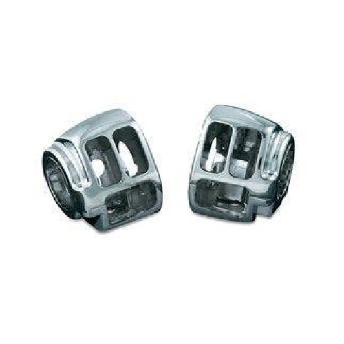 PartzBiz HD: 4412413-Kuryakyn Chrome Switch Housings ชุดควบคุมแฮนด์บาร์ Harley FL/FX FXD XL 11-17 | 1747 PartzBiz HD: 4412413-Kuryakyn Chrome Switch Housings ชุดควบคุมแฮนด์บาร์ Harley FL/FX FXD XL 11-17 | 1747