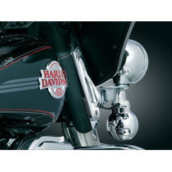 PartzBiz HD KA928 - Kuryakyn Chrome Teardrop Custom Tie-Down Brackets for Harley Touring Models (pr) | 928 PartzBiz HD KA928 - Kuryakyn Chrome Teardrop Custom Tie-Down Brackets for Harley Touring Models (pr) | 928