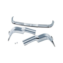 PartzBiz HD KA6910 - Kuryakyn Chrome Tri Line Accent สำหรับด้านหลัง Harley Touring King Tour Pak 14-15 | 6910 PartzBiz HD KA6910 - Kuryakyn Chrome Tri Line Accent สำหรับด้านหลัง Harley Touring King Tour Pak 14-15 | 6910