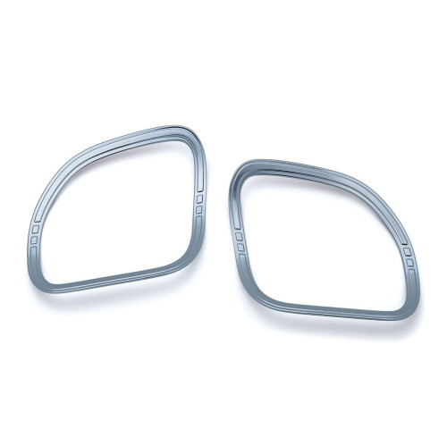 PartzBiz HD: 4412390-Kuryakyn Chrome Tri Line Speaker Grill สำเนียงสำหรับ Harley Road Glide FLTR 15 | 7385 PartzBiz HD: 4412390-Kuryakyn Chrome Tri Line Speaker Grill สำเนียงสำหรับ Harley Road Glide FLTR 15 | 7385