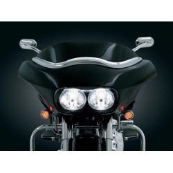 PartzBiz HD KA1370 - Kuryakyn 1370 Chrome Windshield Trim for Harley Road Glide FLTR '98-'13 PartzBiz HD KA1370 - Kuryakyn 1370 Chrome Windshield Trim for Harley Road Glide FLTR '98-'13
