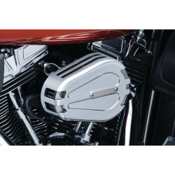 PartzBiz HD KA9935 - Kuryakyn Crusher 9935 Chrome Maverick Air Cleaner Intake Filter Harley FL 17-Up PartzBiz HD KA9935 - Kuryakyn Crusher 9935 Chrome Maverick Air Cleaner Intake Filter Harley FL 17-Up