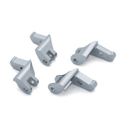 PartzBiz HD KA4609 - Kuryakyn 4609 Chrome Driver Floorboard Relocation Brackets Harley FLH/T 17-18 PartzBiz HD KA4609 - Kuryakyn 4609 Chrome Driver Floorboard Relocation Brackets Harley FLH/T 17-18