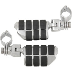 PartzBiz HD KA7992 - Kuryakyn Chrome Tour-Tech Cruise Clevis Mounts Dually ISO Footpegs Quick Clamps | 7992 PartzBiz HD KA7992 - Kuryakyn Chrome Tour-Tech Cruise Clevis Mounts Dually ISO Footpegs Quick Clamps | 7992