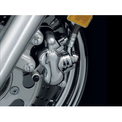 PartzBiz HD KA1294 - Kuryakyn Front Caliper Cover for Kawasaki Suzuki and Yamaha