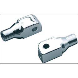 PartzBiz HD KA8802 - Kuryakyn Chrome Tapered Peg Adapters for Honda Suzuki Triumph & Yamaha PartzBiz HD KA8802 - Kuryakyn Chrome Tapered Peg Adapters for Honda Suzuki Triumph & Yamaha